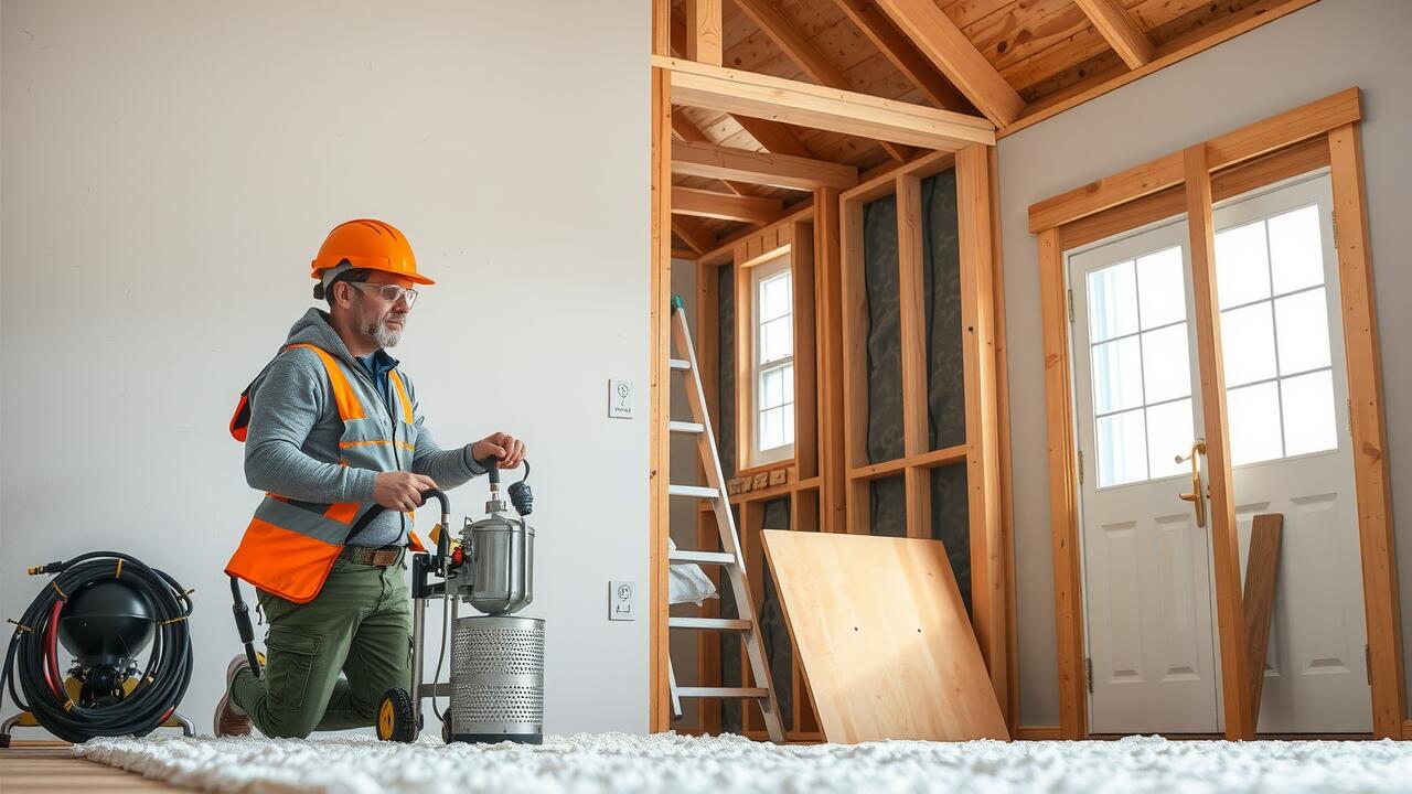 How to insulate a cold wall from the inside?